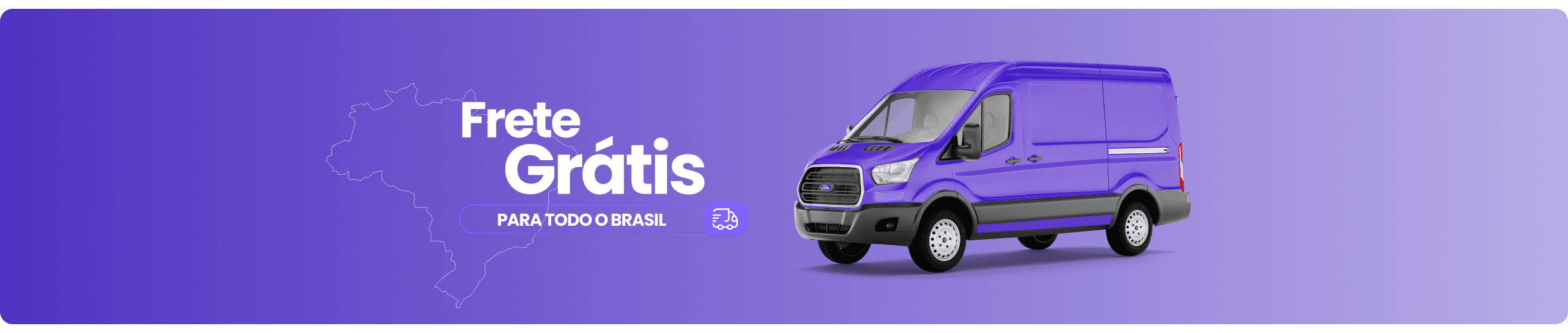 Frete grátis para todo o brasil